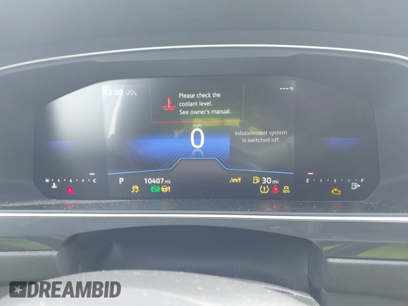 2024 Volkswagen Tiguan S с VIN 3VVFB7AX1RM103822, выставлен на аукционе IAAI как лот 41364247 с пробегом 10 407 миль миль и . История ставок и продаж доступна на DreamBid. Изображение 7.