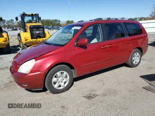 2008 Kia Sedona LX with VIN KNDMB233986211364, listed as a Copart auction lot 48524445 with 148,762 mi miles and Non Repairable. Bid and sale history available at carsss.com. Image 1.