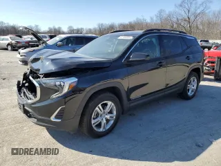 2020 GMC Terrain SLE with VIN 3GKALTEV1LL195653, listed as a Copart auction lot 47785085 with 95,480 mi miles and Salvage Title. Bid and sale history available at carsss.com. Image 1.