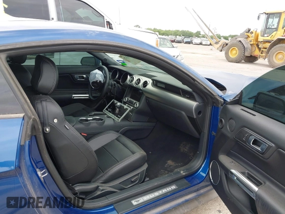 2022 Ford Mustang EcoBoost with VIN 1FA6P8TH9N5148895, listed as a IAAI auction lot 38824725 with 19,889 mi miles. Bid and sale history available at carsss.com. Image 5.