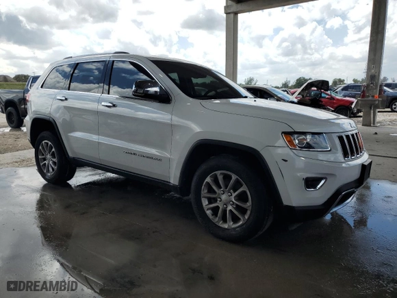 2015 Jeep Grand Cherokee Limited with VIN 1C4RJFBG1FC141149, listed as a Copart auction lot 50195135 with 115,040 mi miles and Salvage Title. Bid and sale history available at carsss.com. Image 4.