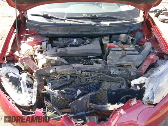 2016 Nissan Rogue SV with VIN KNMAT2MV7GP606961, listed as a IAAI auction lot 41964530 with 147,671 mi miles. Bid and sale history available at carsss.com. Image 10.