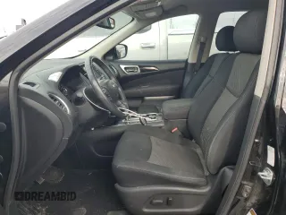 2017 Nissan Pathfinder SV with VIN 5N1DR2MM0HC666345, listed as a Copart auction lot 89054365 with 169,517 mi miles and Salvage title. Bid and sale history available at DreamBid. Image 7.