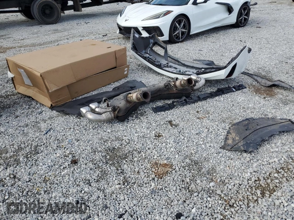 2022 Chevrolet Corvette 1LT with VIN 1G1YA2D41N5112902, listed as a Copart auction lot 85271034 with 16,782 mi miles and Salvage Title. Bid and sale history available at carsss.com. Image 12.