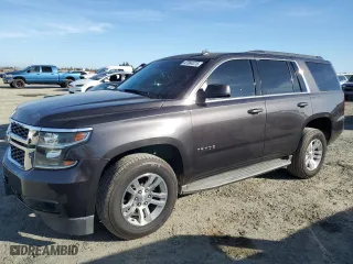 2015 Chevrolet Tahoe LT with VIN 1GNSCBKC8FR246289, listed as a Copart auction lot 47064375 with 102,331 mi miles and Salvage Title. Bid and sale history available at carsss.com. Image 1.