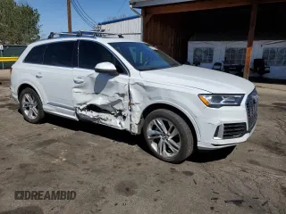 2020 Audi Q7 Premium z VIN WA1AXAF70LD010822, wystawiony jako Copart lot #52180375 z przebiegiem 55 775 mil mil oraz Szkoda całkowita • Salvage title. Historia ofert i sprzedaży dostępna na DreamBid. Obrazek 4.