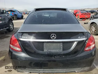 2016 Mercedes-Benz C 300 Luxury with VIN 55SWF4KB1GU123282, listed as a Copart auction lot 48030355 with 120,667 mi miles and Salvage title. Bid and sale history available at DreamBid. Image 6.