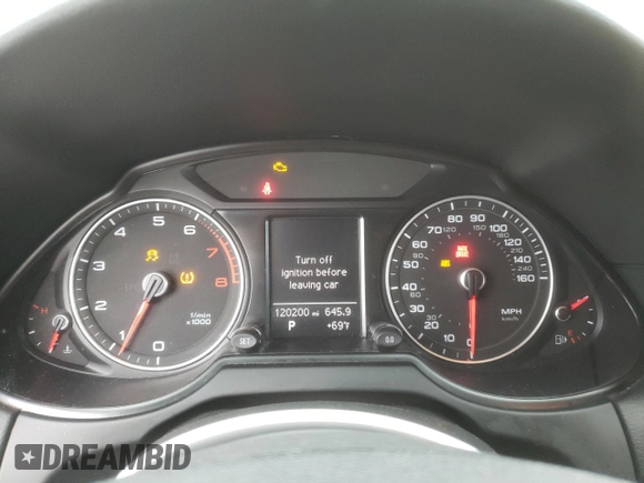 2016 Audi Q5 Premium with VIN WA1C2AFP4GA137233, listed as a Copart auction lot 50878535 with 120,200 mi miles and Salvage Title. Bid and sale history available at carsss.com. Image 9.