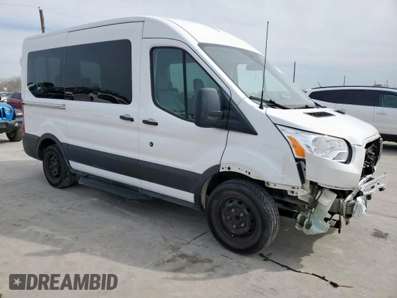 2019 Ford Transit Passenger XL with VIN 1FMZK1CM5KKB04945, listed as a Copart auction lot 47790155 with 89,108 mi miles and Clean title. Bid and sale history available at DreamBid. Image 4.