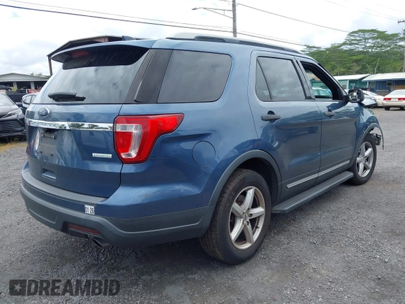 2018 Ford Explorer z VIN 1FM5K7BH6JGC36877, wystawiony jako IAAI lot #42195431 z przebiegiem 70 372 mil mil oraz . Historia ofert i sprzedaży dostępna na DreamBid. Obrazek 4.