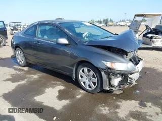 2009 Honda Civic Cpe LX with VIN 2HGFG12699H540664, listed as a IAAI auction lot 42100966 with Not Provided miles. Bid and sale history available at carsss.com. Image 1.