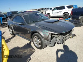 2004 Ford Mustang Deluxe with VIN 1FAFP44404F117628, listed as a Copart auction lot 81377524 with 39,697 mi miles and Salvage Title. Bid and sale history available at carsss.com. Image 4.
