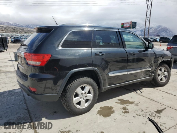 2012 Jeep Grand Cherokee Laredo with VIN 1C4RJFAG7CC347038, listed as a Copart auction lot 51181285 with 159,291 mi miles and Salvage Title. Bid and sale history available at carsss.com. Image 3.