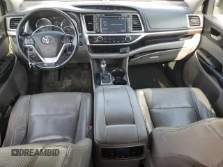 2016 Toyota Highlander Limited with VIN 5TDDCRFH1GS015446, listed as a Copart auction lot 60325195 with 273,836 mi miles and Salvage title. Bid and sale history available at DreamBid. Image 8.