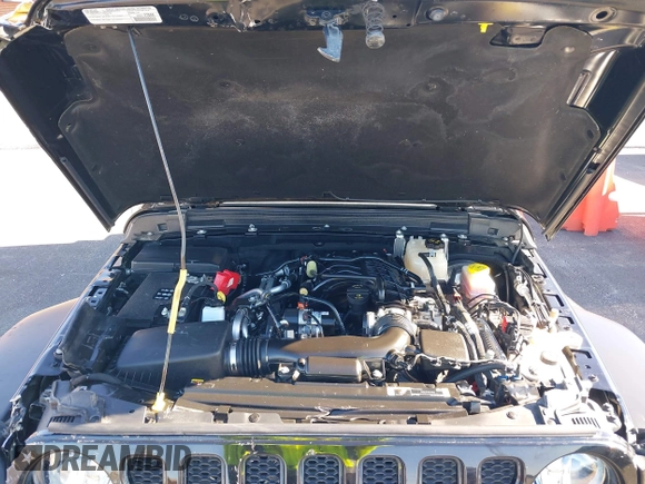 2022 Jeep Wrangler Unlimited Sport with VIN 1C4HJXDG0NW200459, listed as a IAAI auction lot 41740168 with 19,019 mi miles and . Bid and sale history available at DreamBid. Image 10.