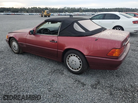 1991 Mercedes-Benz 500 z VIN WDBFA66E0MF016973, wystawiony jako Copart lot #78202724 z przebiegiem Nie podano mil oraz Szkoda całkowita • Salvage title. Historia ofert i sprzedaży dostępna na DreamBid. Obrazek 2.
