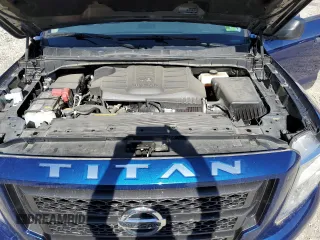 2022 Nissan Titan S with VIN 1N6AA1EC4NN107425, listed as a Copart auction lot 48291485 with 19,904 mi miles and Salvage title. Bid and sale history available at DreamBid. Image 11.