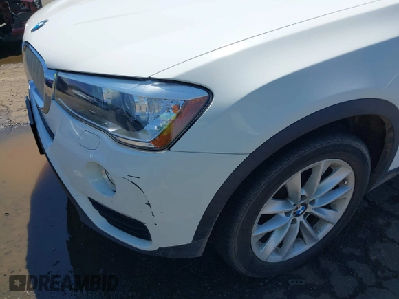 2015 BMW X3 xDrive28i with VIN 5UXWX9C52F0D56266, listed as a IAAI auction lot 42064154 with 52,233 mi miles. Bid and sale history available at carsss.com. Image 6.
