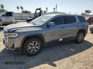 2021 GMC Acadia SLE z VIN 1GKKNKLA6MZ176857, wystawiony jako Copart lot #52409495 z przebiegiem Nie podano mil oraz Szkoda całkowita • Salvage title. Historia ofert i sprzedaży dostępna na DreamBid. Obrazek 1.