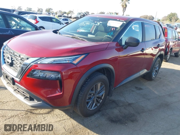 2023 Nissan Rogue S with VIN 5N1BT3AA6PC781815, listed as a IAAI auction lot 41459506 with 37,076 mi miles and . Bid and sale history available at carsss.com. Image 20.