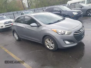 2014 Hyundai Elantra GT with VIN KMHD35LH1EU215003, listed as a IAAI auction lot 42154051 with 109,759 mi miles. Bid and sale history available at carsss.com. Image 1.