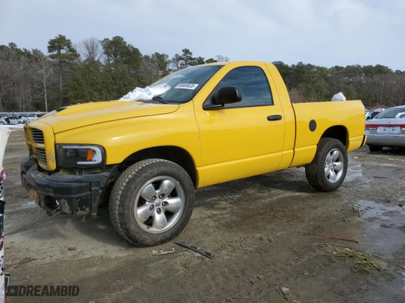 2005 Dodge Ram 1500 SLT with VIN 1D7HU16D95J519174, listed as a Copart auction lot 88869635 with 111,562 mi miles and Salvage Title. Bid and sale history available at carsss.com. Image 1.