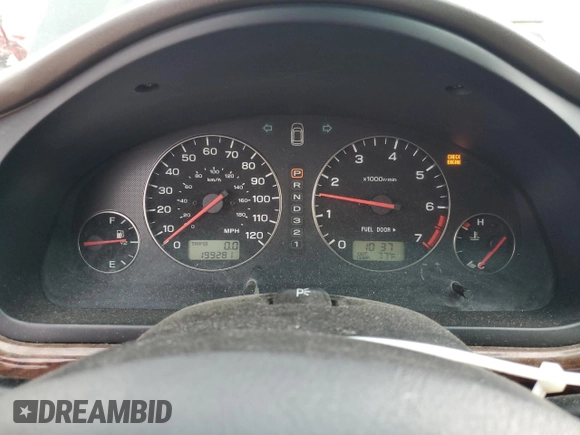 2003 Subaru Legacy Outback with VIN 4S3BH675437644747, listed as a Copart auction lot 54227905 with 199,281 mi miles and Salvage title. Bid and sale history available at DreamBid. Image 9.