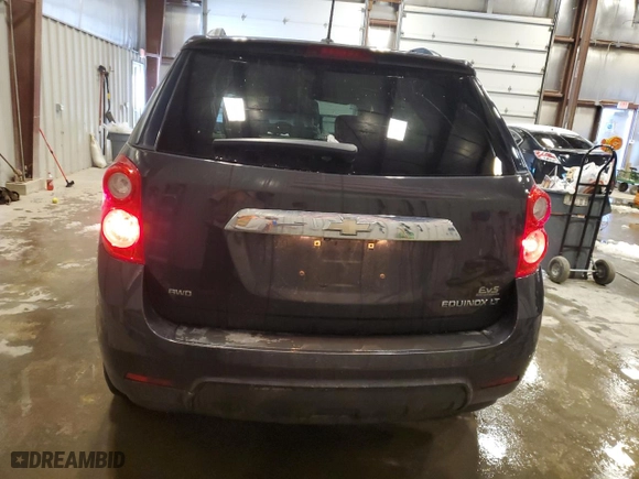 2015 Chevrolet Equinox LT with VIN 2GNFLFEK5F6186592, listed as a Copart auction lot 50006625 with 120,913 mi miles and Clean Title. Bid and sale history available at carsss.com. Image 6.