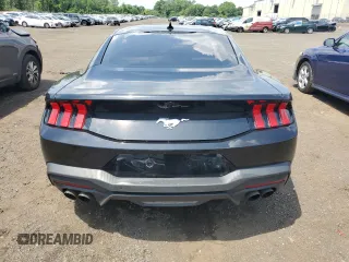 2024 Ford Mustang EcoBoost with VIN 1FA6P8TH7R5105582, listed as a Copart auction lot 62983705 with 14,984 mi miles and Salvage title. Bid and sale history available at DreamBid. Image 6.