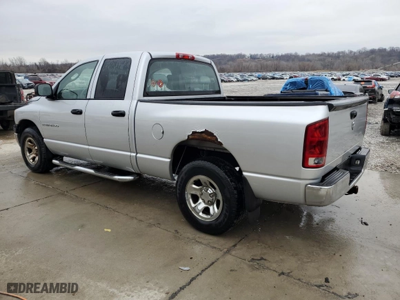 2006 Dodge Ram 1500 ST with VIN 1D7HA18K86J244595, listed as a Copart auction lot 43955415 with 119,541 mi miles and Salvage Title. Bid and sale history available at carsss.com. Image 2.