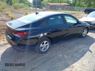 2023 Hyundai Elantra SE with VIN KMHLL4AG9PU384818, listed as a IAAI auction lot 42399244 with 35,358 mi miles and . Bid and sale history available at DreamBid. Image 4.