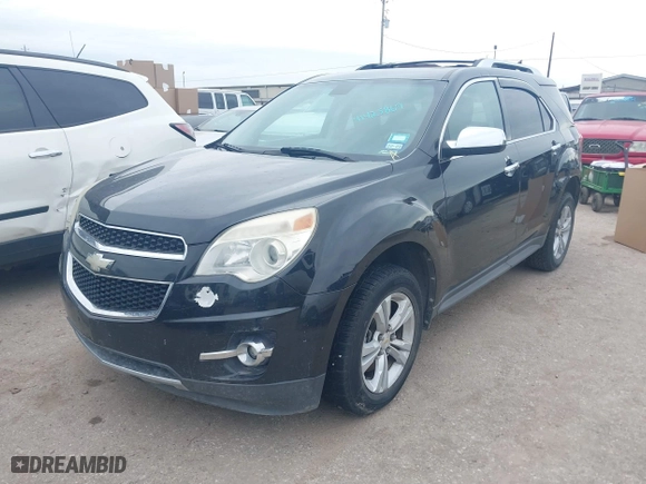 2010 Chevrolet Equinox LTZ with VIN 2CNALFEW6A6288820, listed as a IAAI auction lot 41425869 with 129,552 mi miles. Bid and sale history available at carsss.com. Image 2.