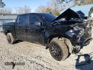2024 Chevrolet Silverado 1500 Custom Trail Boss with VIN 3GCUDCED8RG411528, listed as a Copart auction lot 45971965 with 16,829 mi miles and Salvage Title. Bid and sale history available at carsss.com. Image 4.