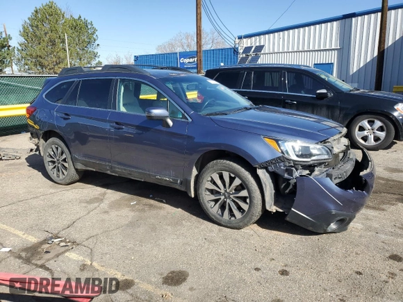2015 Subaru Outback Limited with VIN 4S4BSBJCXF3336541, listed as a Copart auction lot 51184135 with 87,110 mi miles and Salvage Title. Bid and sale history available at DreamBid. Image 4.
