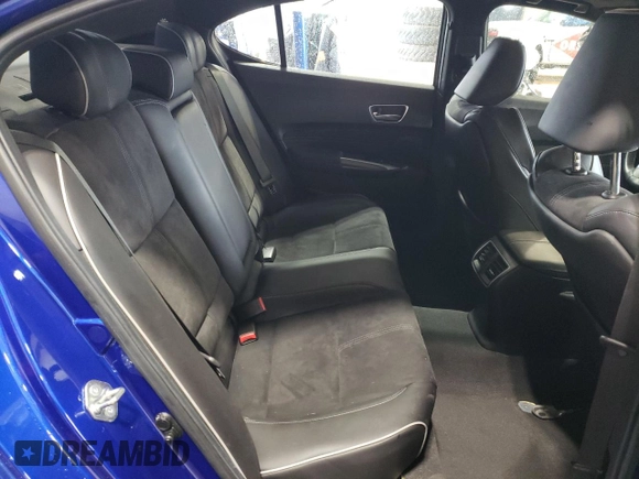 2020 Acura TLX w/A-Spec Pkg with VIN 19UUB1F63LA009028, listed as a Copart auction lot 43976475 with 51,929 mi miles and Salvage Title. Bid and sale history available at carsss.com. Image 10.