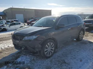 2016 Acura MDX Technology с VIN 5FRYD4H45GB051882, выставлен на аукционе Copart как лот 46472855 с пробегом 165 012 миль миль и Списание • Salvage title. История ставок и продаж доступна на DreamBid. Изображение 1.