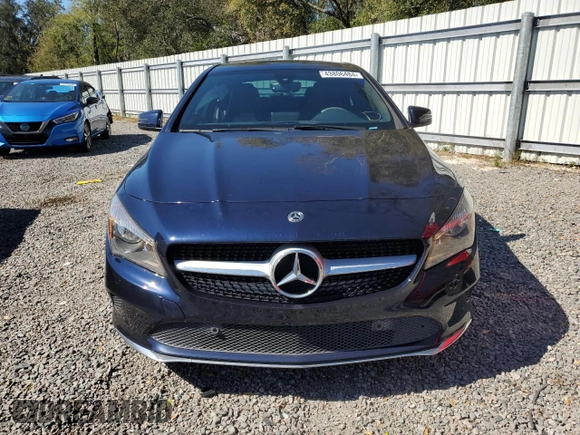 2018 Mercedes-Benz CLA 250 with VIN WDDSJ4GB4JN526677, listed as a Copart auction lot 43806484 with 61,112 mi miles and . Bid and sale history available at DreamBid. Image 5.