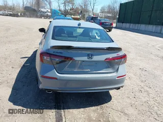 2025 Honda Civic Si with VIN 2HGFE1E54SH474457, listed as a IAAI auction lot 41978147 with 1,558 mi miles and . Bid and sale history available at DreamBid. Image 16.