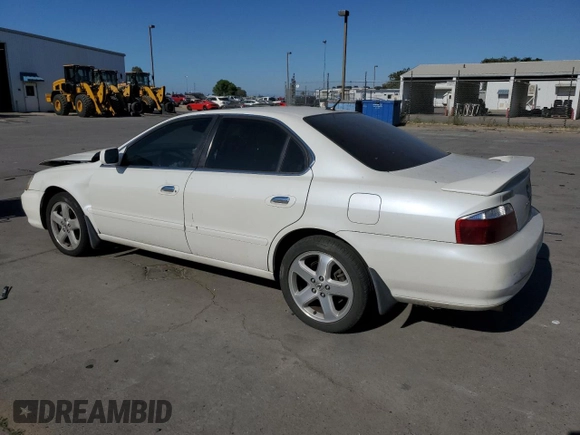 2003 Acura TL Type S w/Navigation System with VIN 19UUA56963A030329, listed as a Copart auction lot 58251334 with 180,159 mi miles and Salvage Title. Bid and sale history available at carsss.com. Image 2.