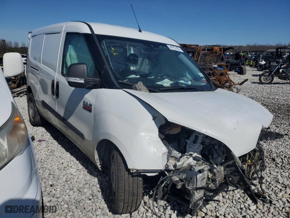 2018 Ram ProMaster City Cargo Van Tradesman with VIN ZFBERFAB1J6L78859, listed as a Copart auction lot 44757425 with 0 mi miles and Salvage Title. Bid and sale history available at carsss.com. Image 4.