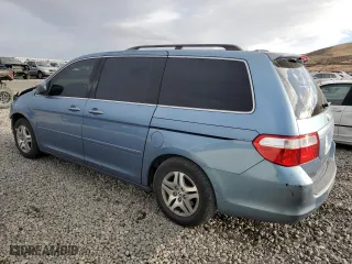 2005 Honda Odyssey EX-L with VIN 5FNRL38705B033185, listed as a Copart auction lot 84471544 with 0 mi miles and Salvage Title. Bid and sale history available at carsss.com. Image 2.