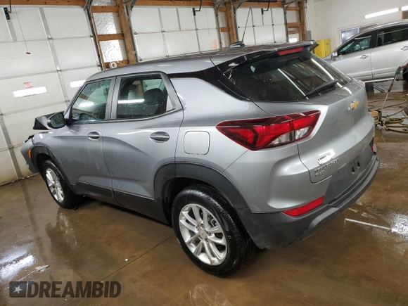 2024 Chevrolet TrailBlazer LS with VIN KL79MNSL5RB190683, listed as a Copart auction lot 82600314 with 4,148 mi miles and Salvage Title. Bid and sale history available at DreamBid. Image 2.
