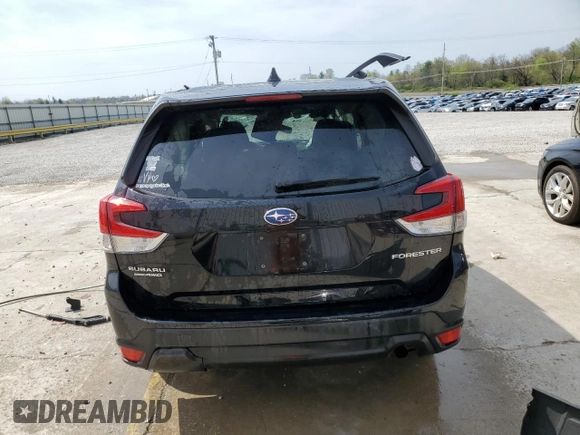 2020 Subaru Forester Premium with VIN JF2SKAJCXLH497972, listed as a Copart auction lot 52358375 with 57,855 mi miles and Non repairable. Bid and sale history available at DreamBid. Image 6.