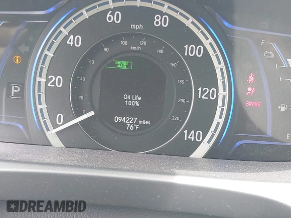 2014 Honda Accord EX-L with VIN 1HGCR6F50EA000155, listed as a IAAI auction lot 42246461 with 94,227 mi miles and . Bid and sale history available at DreamBid. Image 16.