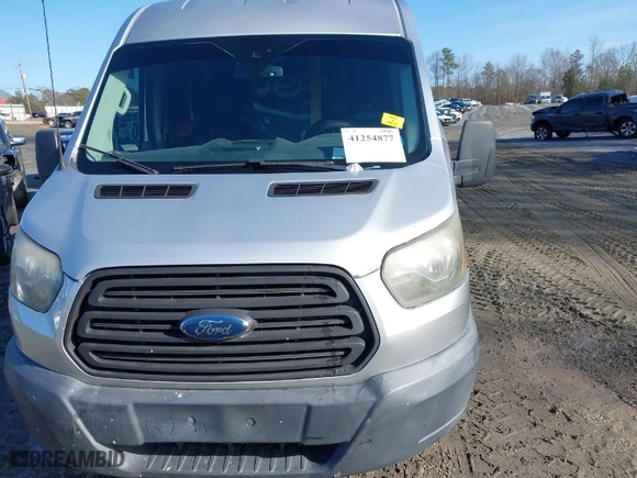 2017 Ford Transit Van with VIN 1FTYR2CM4HKA16625, listed as a IAAI auction lot 41254877 with NaN miles. Bid and sale history available at carsss.com. Image 12.