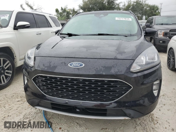 2020 Ford Escape SEL with VIN 1FMCU0H61LUB07822, listed as a Copart auction lot 73777834 with Not provided miles and Salvage title. Bid and sale history available at DreamBid. Image 5.