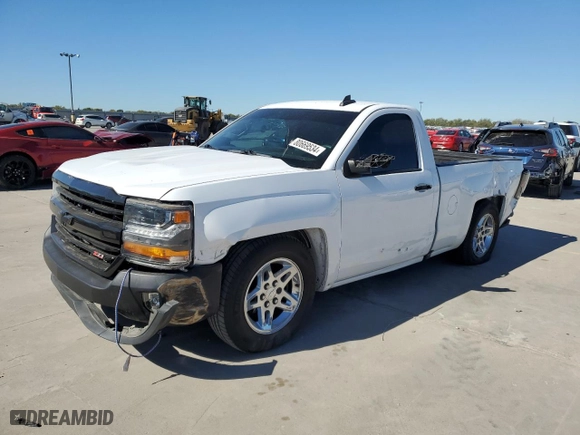 2016 Chevrolet Silverado 1500 Work Truck with VIN 1GCNCNEC7GZ112829, listed as a Copart auction lot 80669534 with 147,959 mi miles and Salvage Title. Bid and sale history available at carsss.com. Image 1.