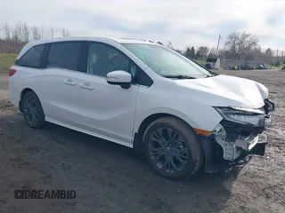 2025 Honda Odyssey Touring с VIN 5FNRL6H87SB012646, выставлен на аукционе IAAI как лот 42006535 с пробегом 2 490 миль миль и . История ставок и продаж доступна на DreamBid. Изображение 1.