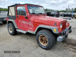 2001 Jeep Wrangler Sport with VIN 1J4FA49S71P336539, listed as a Copart auction lot 70908464 with 211,246 mi miles and Clean Title. Bid and sale history available at carsss.com. Image 4.