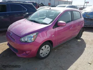 2014 Mitsubishi Mirage DE with VIN ML32A3HJ3EH025894, listed as a IAAI auction lot 41701407 with 81005 miles. Bid and sale history available at carsss.com. Image 18.
